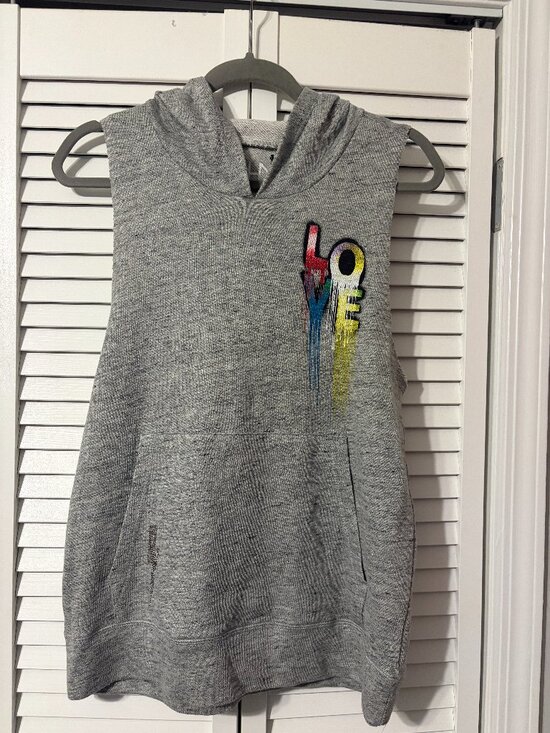 Chaser Tops - NWT Chaser Sleeveless Hoodie